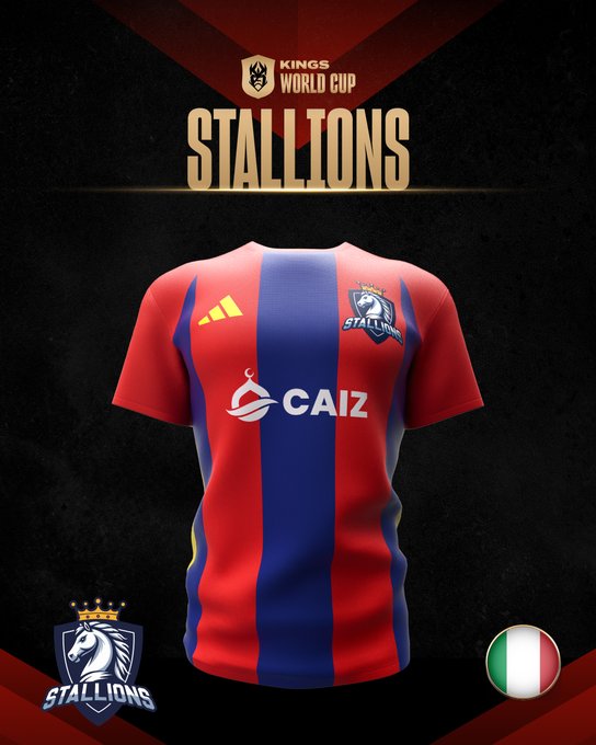 Stallions, equipo de Gianmarco Tocco y Totti