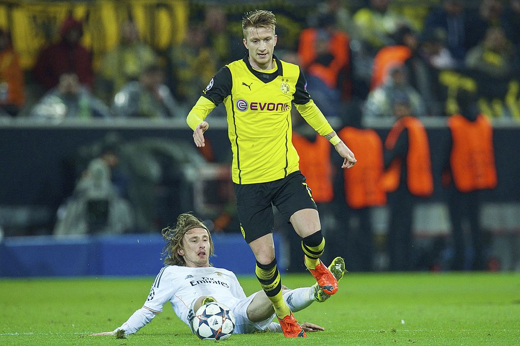 Marco Reus y Luka Modric, Semifinal Champions League 2013