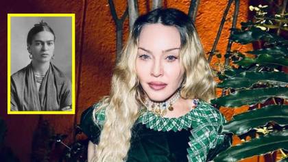 Madonna se puso ropa de Frida Kahlo y lo presumió en Instagram.