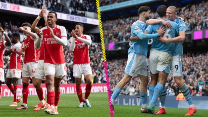 Arsenal y Manchester City Premier League