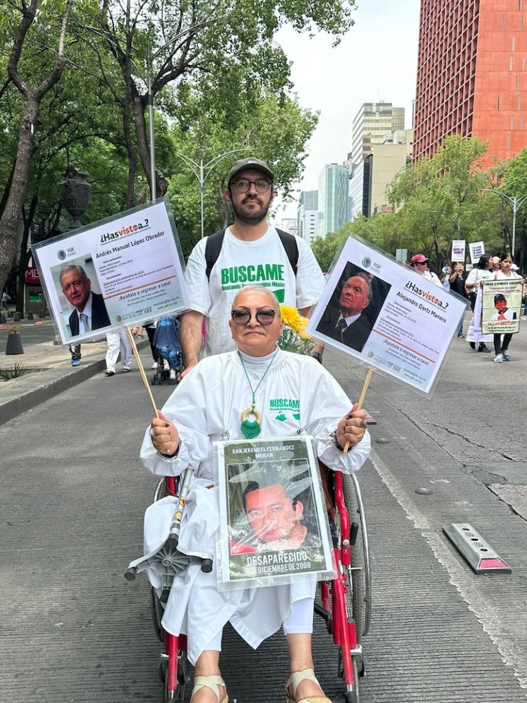 En imágenes: Así se vivió la Marcha de Madres Buscadoras del 10 de mayo en CDMX