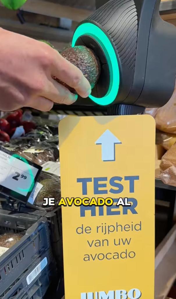 La máquina que te dice si el aguacate está listo para comer