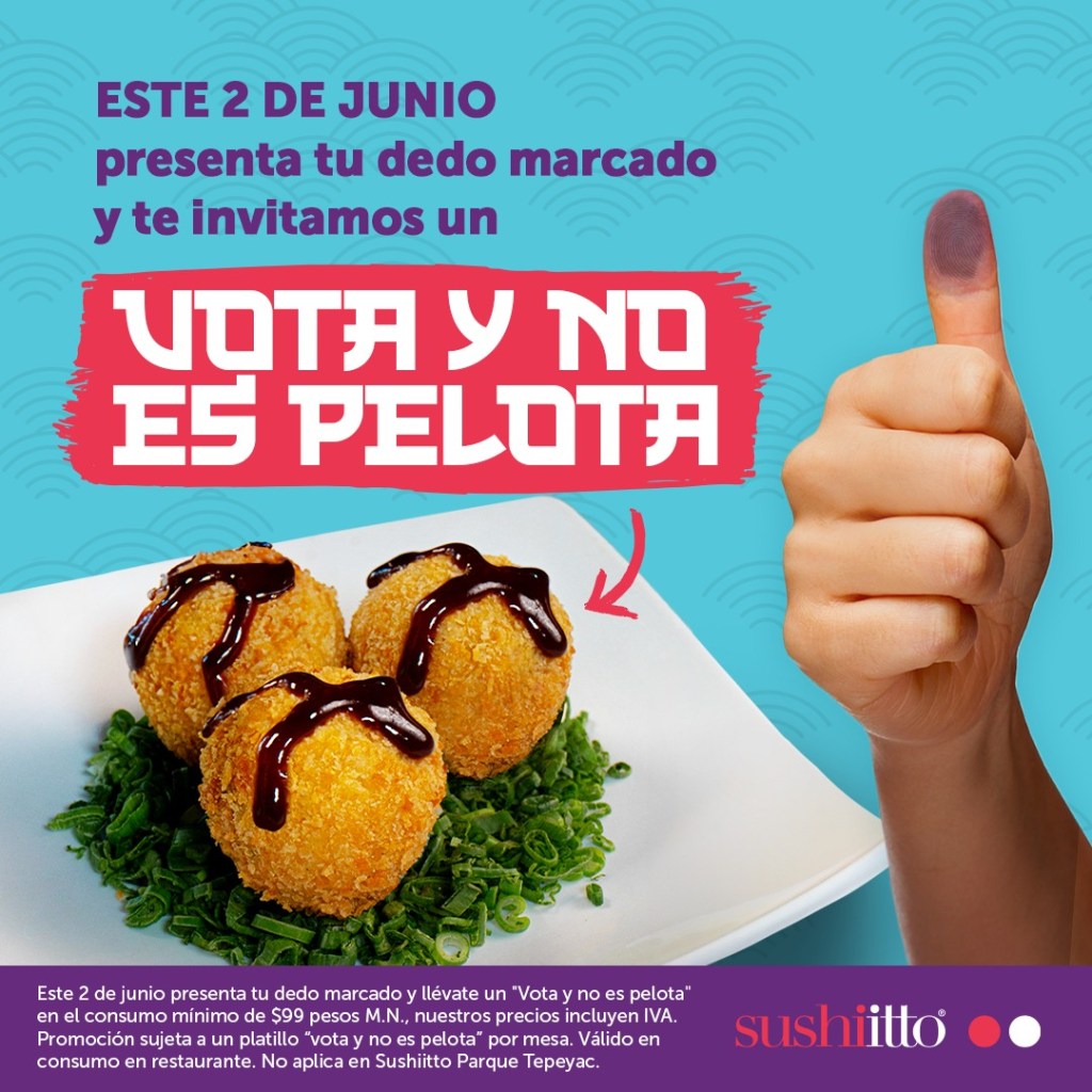 Estas son todas las promociones y descuentos (en cada estado) para quienes voten este 2 de junio