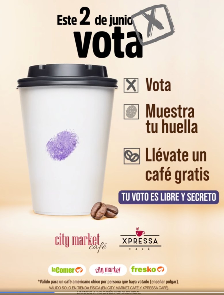 Estas son todas las promociones y descuentos (en cada estado) para quienes voten este 2 de junio