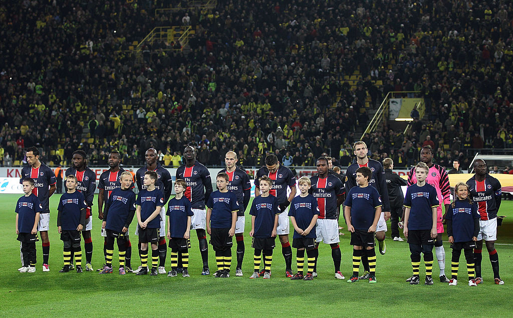 Así alineó el PSG en la Europa League contra el BVB