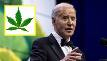 Joe Biden anuncia el inicio de la reclasificación de la marihuana en Estados Unidos.