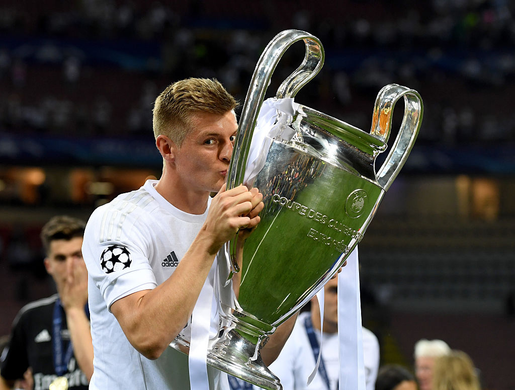 Toni Kroos hizo una relación especial con la 'Orejona'