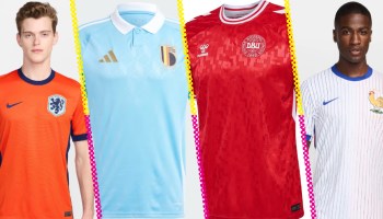 Los jerseys de local y visita que usarán las selecciones en la Euro 2024