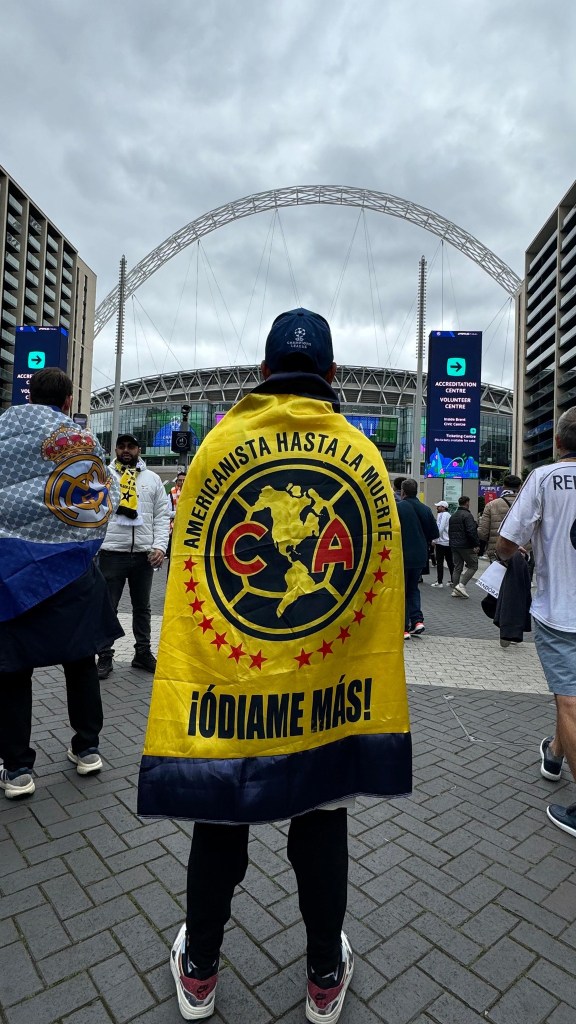 Aficionado del América en Champions League