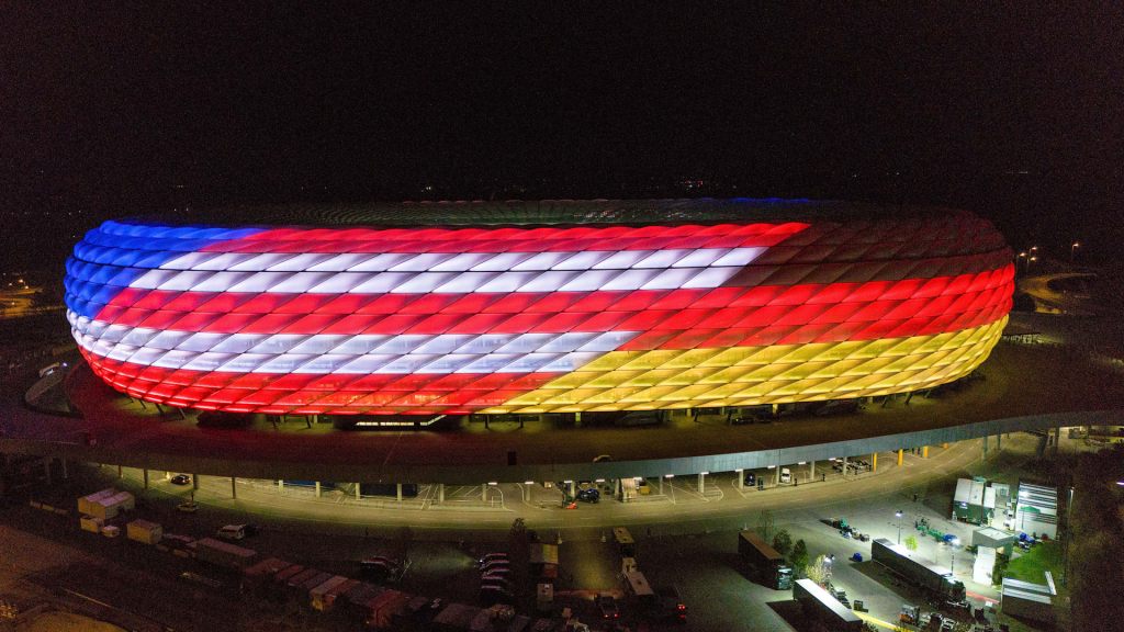 Iluminación del Allianz Arena