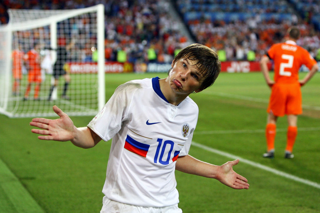 Arshavin, fue un lujo verlo en aquella Eurocopa