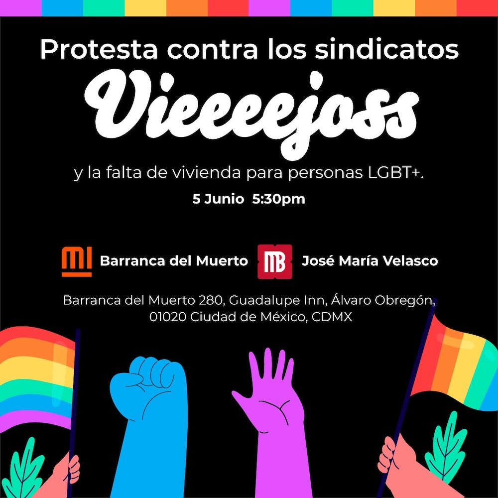 Besotón en INFONAVIT después de que líder sindical rompiera bandera LGBT+