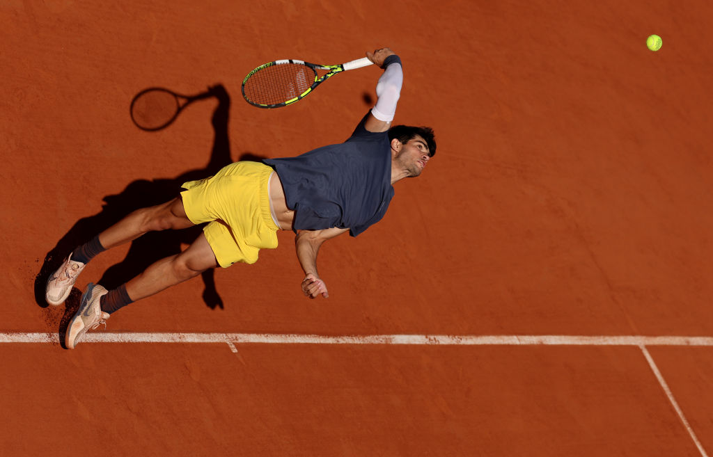 Carlitos Alcaraz en Roland Garros 2024