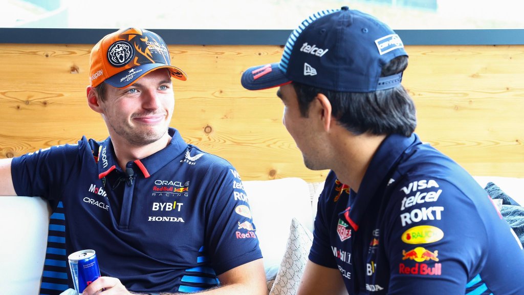 Max Verstappen y Checo Pérez, GP Austria