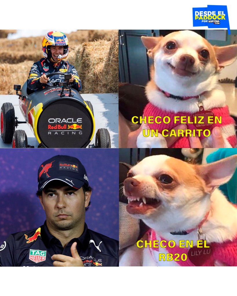 Checo Pérez meme F1