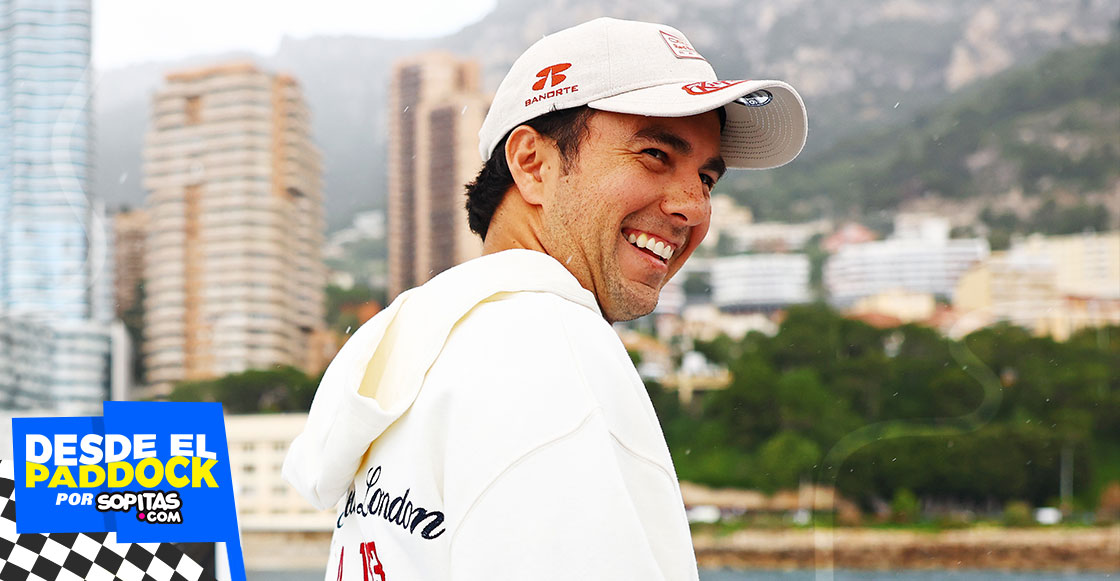 Checo Pérez con Red Bull