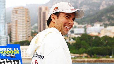Checo Pérez con Red Bull