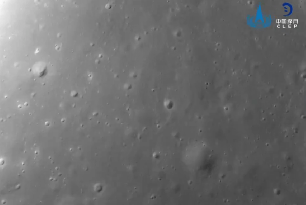 China logra llevar la misión Chang'e-6 al lado oscuro de la luna y revela imágenes increíbles