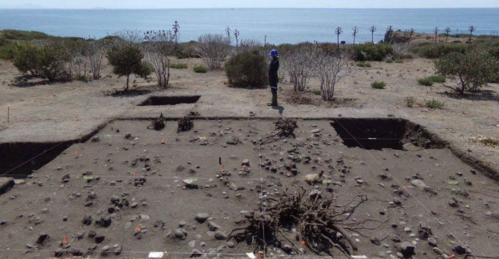 Excavaciones del INAH en Baja California.