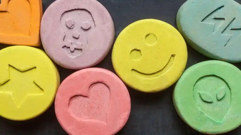 Pastillas de MDMA o éxtasis