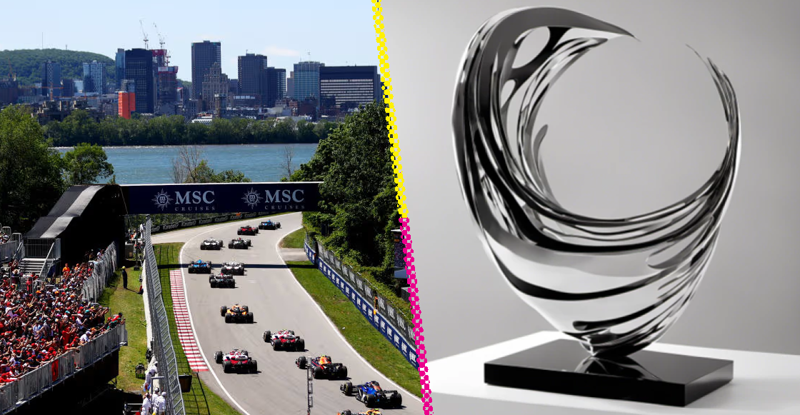 El trofeo del Gran Premio de Canadá fue diseñado por una IA