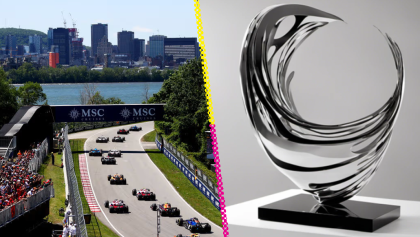 El trofeo del Gran Premio de Canadá fue diseñado por una IA