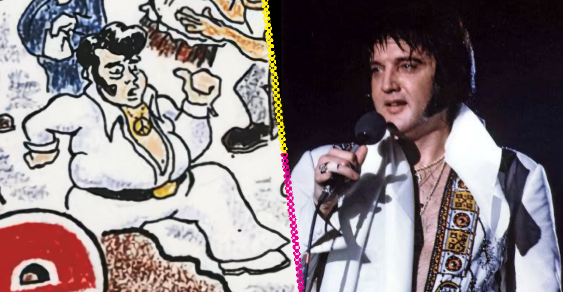 Cuando tocas con tu modesta banda de versiones de Green Day y Billie Joe Armstrong aparece de la nada sobre el escenario  Green-day-dookie-portada-elvis-presley