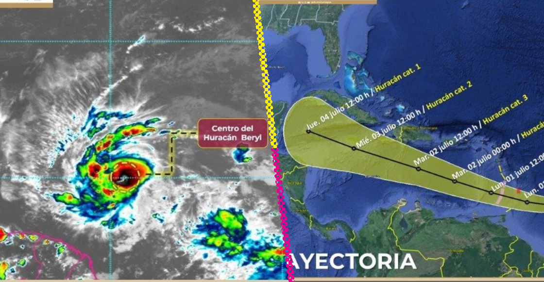 Tormenta 'Beryl' ya pasó a ser un huracán y afectará estos estados