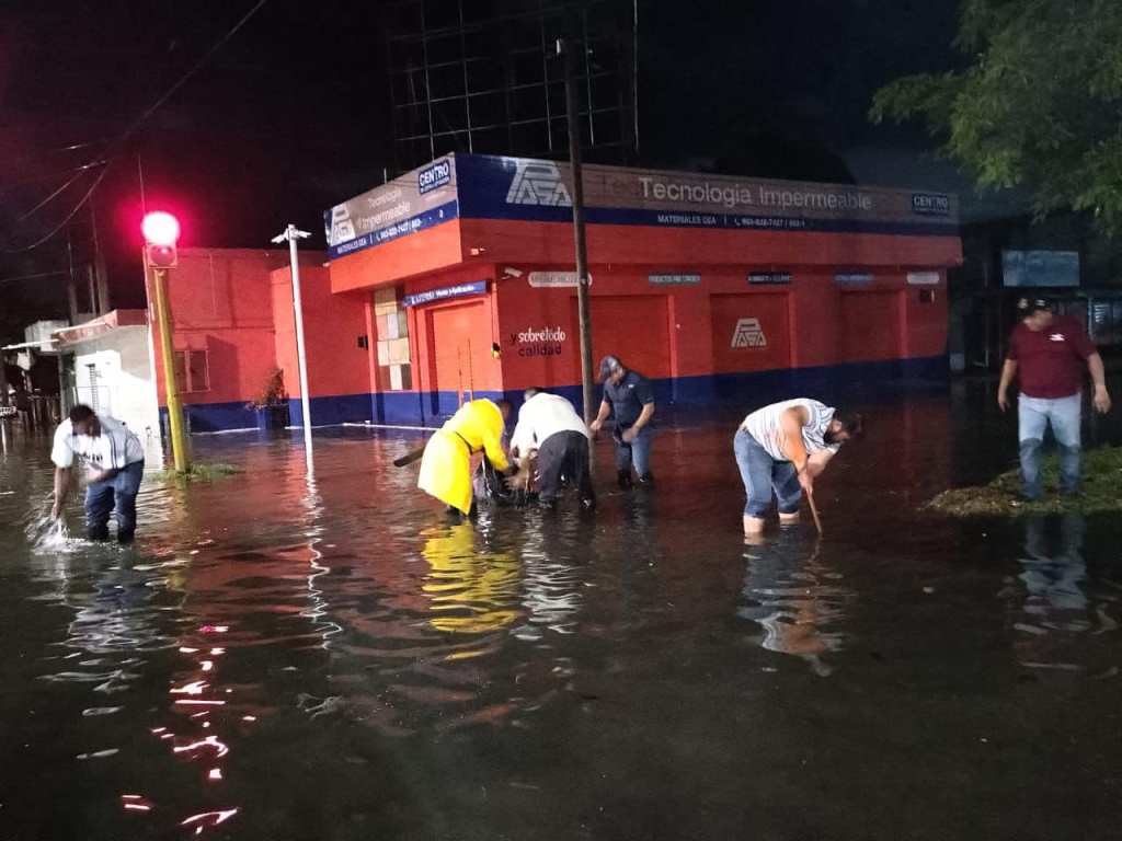 Imágenes de las inundaciones en Chetumal