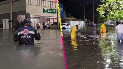 Inundaciones en Chetumal