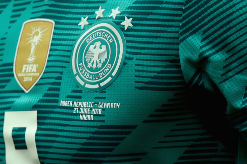 Una camiseta verde de Alemania