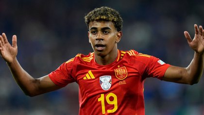 Lamine Yamal con la Selección de España