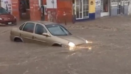 Las inundaciones en Puebla por las lluvias que cayeron