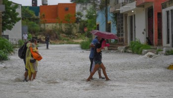 Las fuertes lluvias por la tormenta tropical Alberto