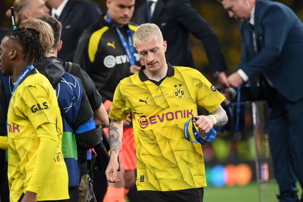 Marco Reus y su último partido con el Borussia Dortmund en la final de la Champions League