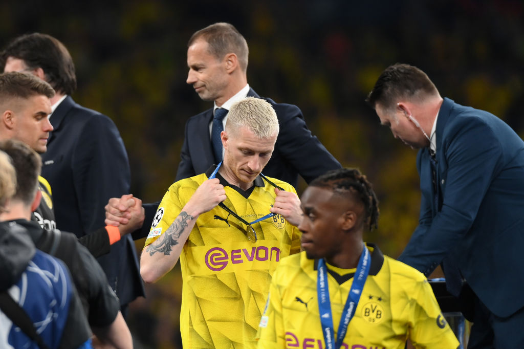 Marco Reus y su último partido con el Borussia Dortmund en la final de la Champions League