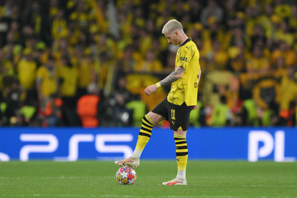 Marco Reus y su último partido con el Borussia Dortmund en la final de la Champions League