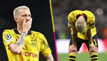 Marco Reus y su último partido con el Borussia Dortmund en la final de la Champions League