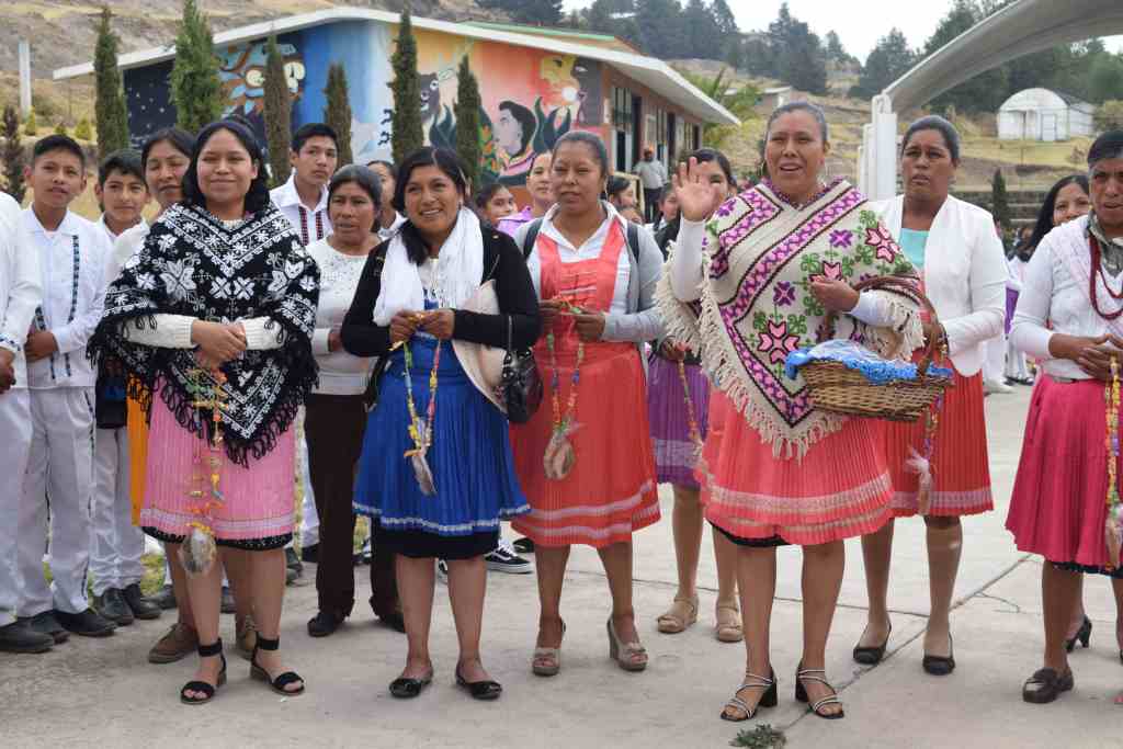 La comunidad de la escuela en San Felipe del Progreso