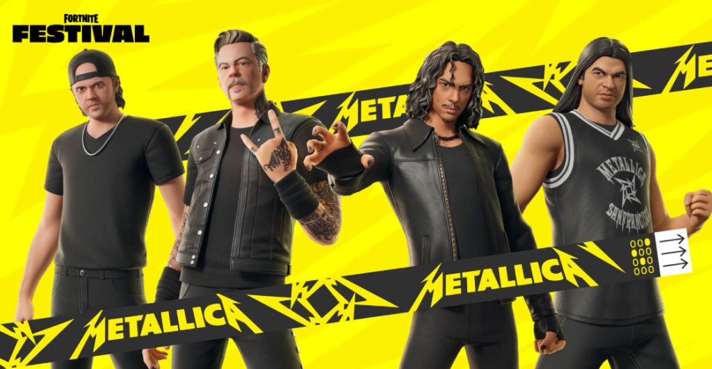 metallica fornite