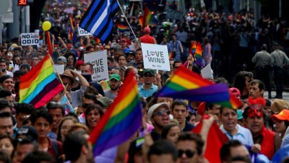 La marcha LGBT en CDMX