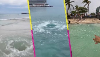 Los ojos de agua que han aparecido en Playa del Carmen