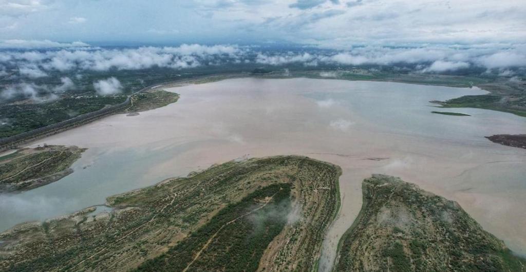 Antes y después de la tormenta Alberto: Así se ven las presas de Nuevo León