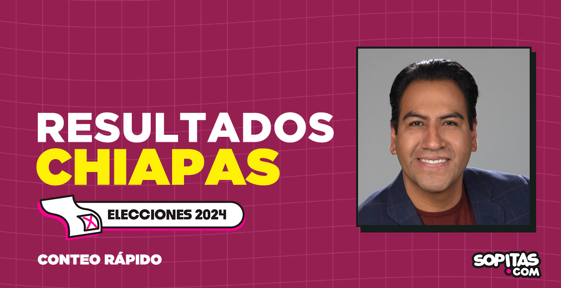 Los resultados del Conteo Rápido en Chiapas van así