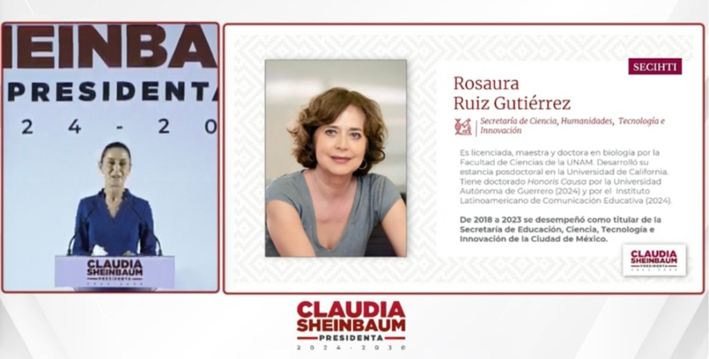 Estos son los primeros 6 nombres del gabinete de Claudia Sheinbaum