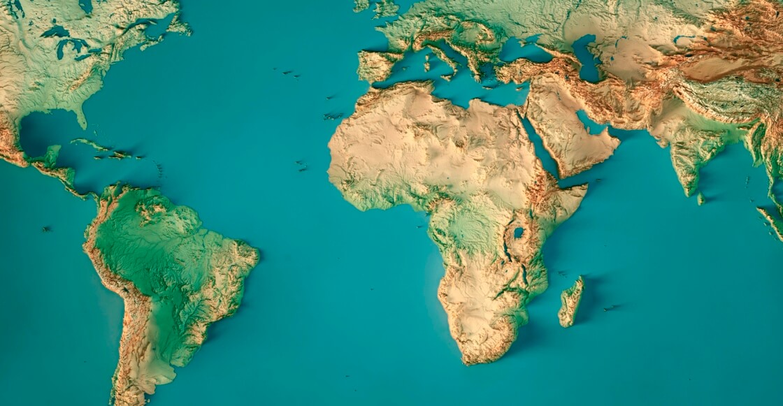¿Por qué el tamaño real de África no se refleja en los mapas?