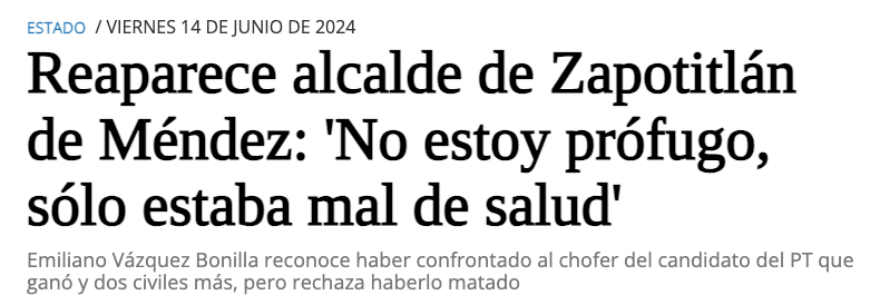 Proceso revela videos donde alcalde de Zapotitlán participa en una ejecución