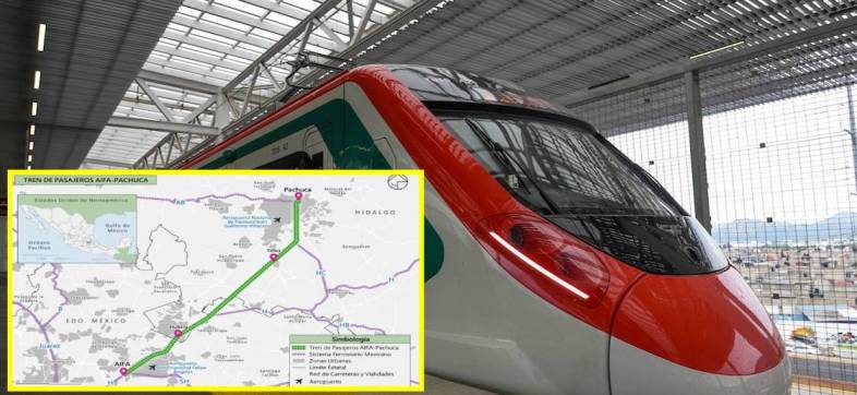 Rutas de los 3 nuevos trenes de pasajeros que promete Sheinbaum