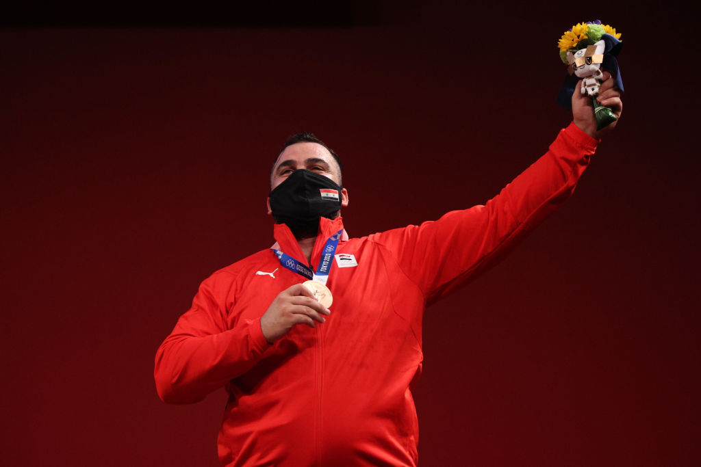 Man Asaad, medallista olímpico de Siria