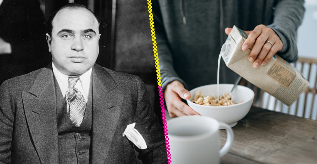 Al Capone y su supuesta relación con... ¡¿la fecha de caducidad en la leche?!